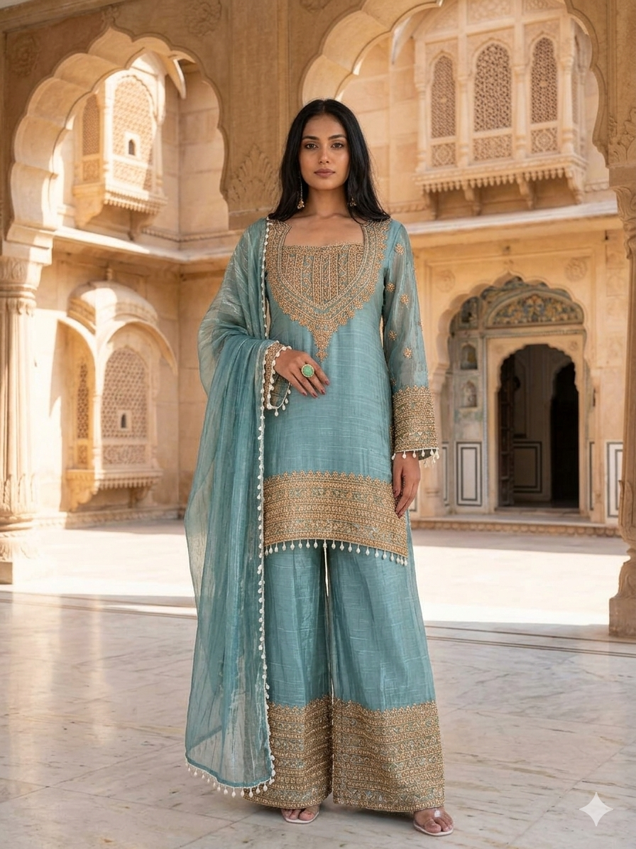 Kurta and Palazzo Set